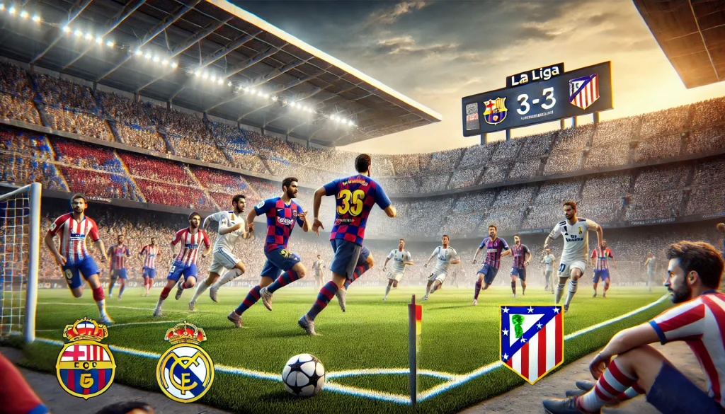 Klasemen Liga Spanyol Barcelona Salip Real Madrid dan Atletico Madrid, Perebutan Gelar Makin Sengit!