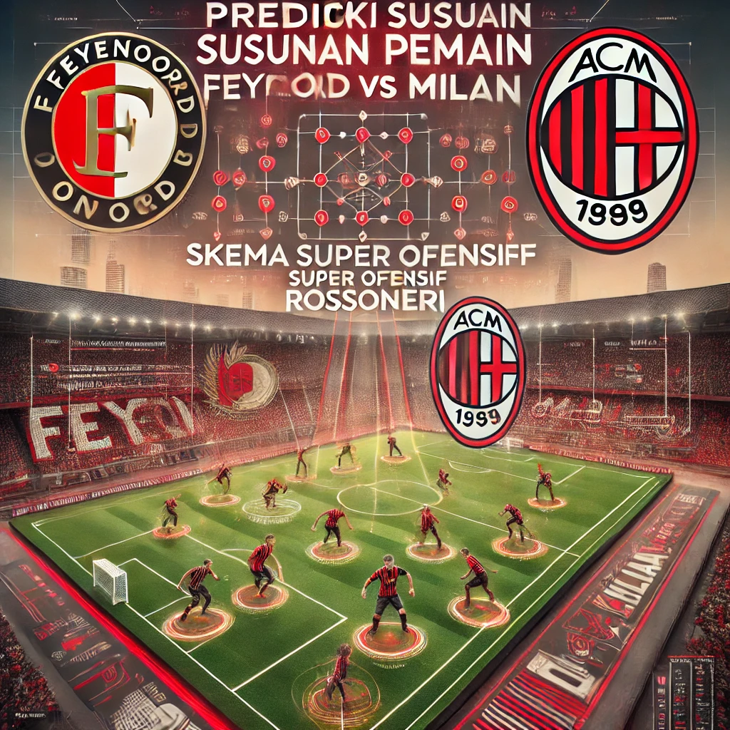 Prediksi Susunan Pemain Feyenoord Vs Milan: Skema Super Ofensif Rossoneri