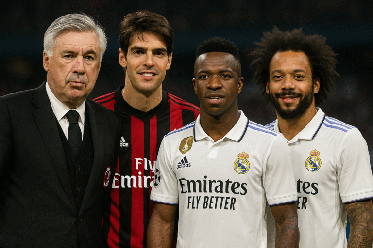 Pemain Brasil yang Gacor Saat Dilatih Carlo Ancelotti: Kaka hingga Vinicius Junior