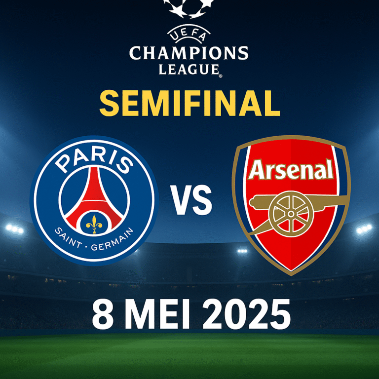 Prediksi PSG vs Arsenal 8 Mei 2025