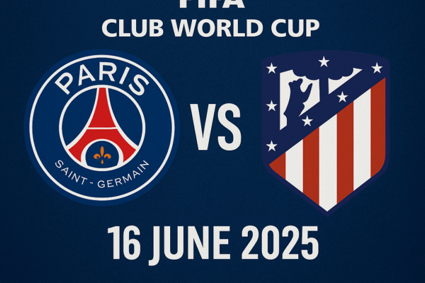PSG VS Atletico Madrid – Piala Dunia Antarklub | 16 Juni 2025 PSG VS Atletico Madrid - Piala Dunia Antarklub | 16 Juni 2025