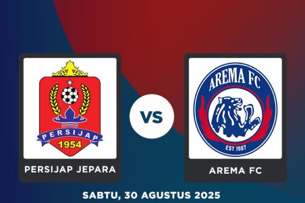Persijap Jepara vs Arema FC di BRI Super League 30 Agustus 2025 Persijap Jepara vs Arema FC di BRI Super League 30 Agustus 2025
