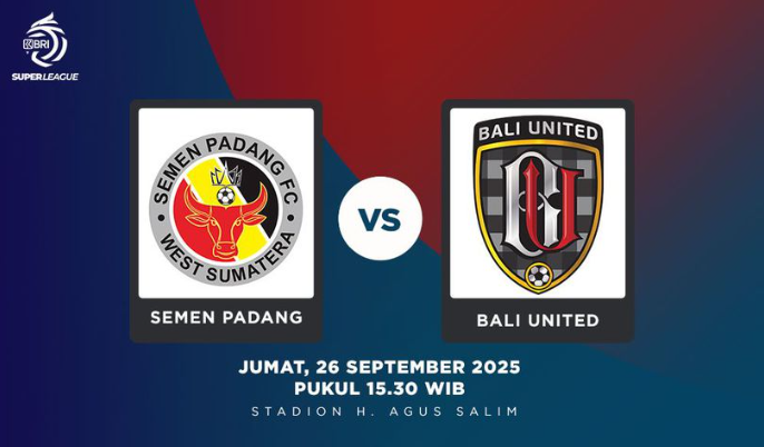 Laga BRI Super League: Semen Padang Hadapi Bali United